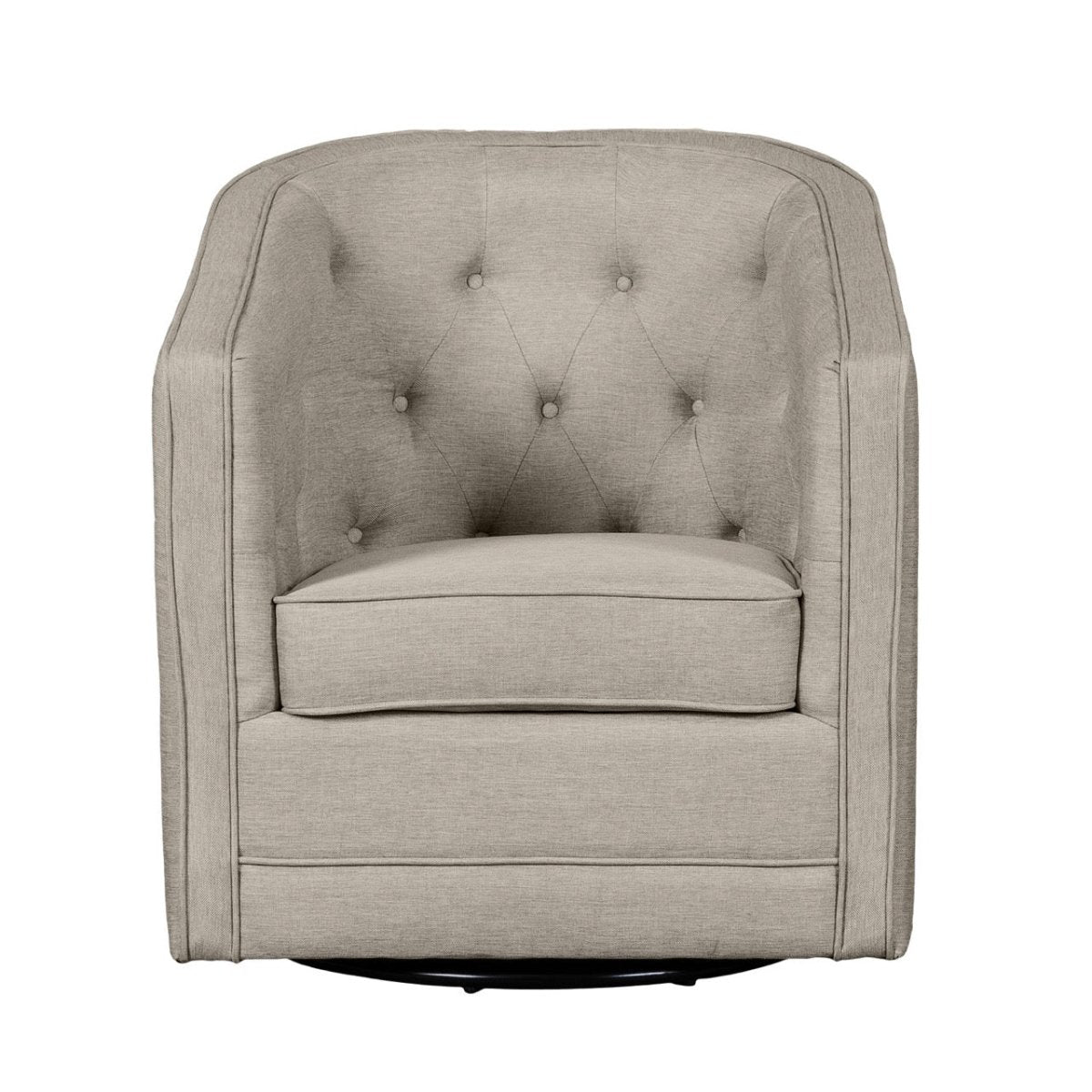 Caddo Swivel Chair [Linen] | Titan Chair