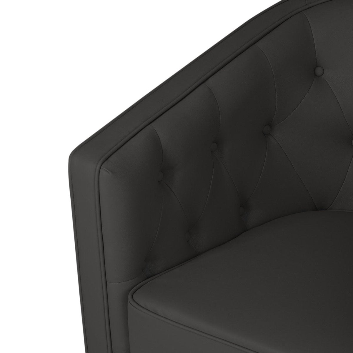 Caddo Swivel Chair [PU Leather] | Titan Chair