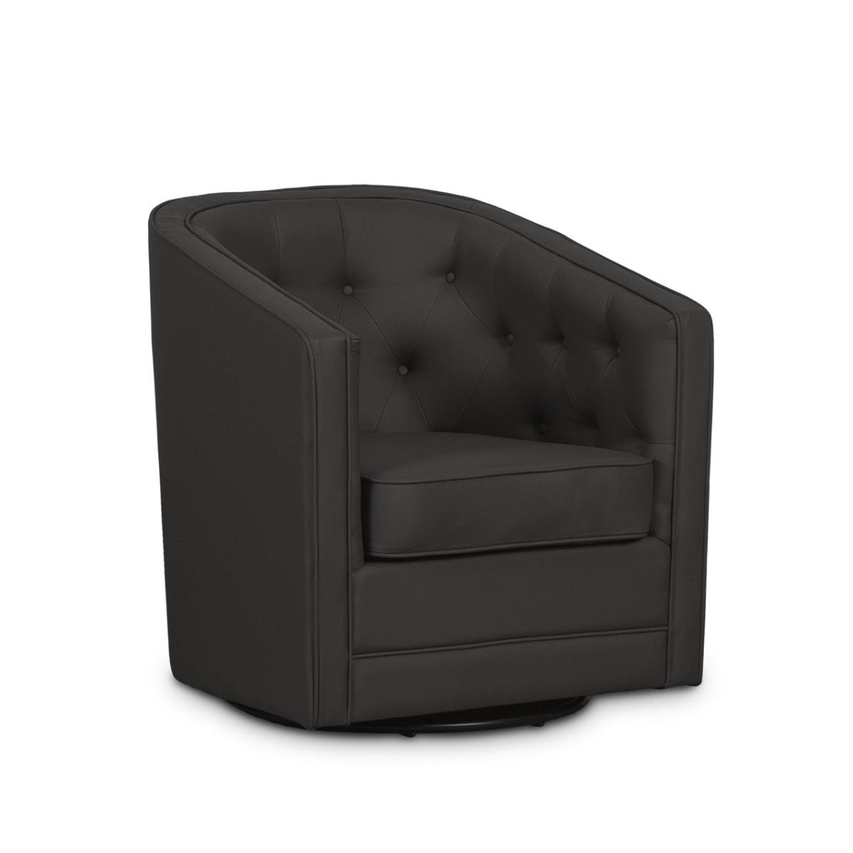 Caddo Swivel Chair [PU Leather] | Titan Chair