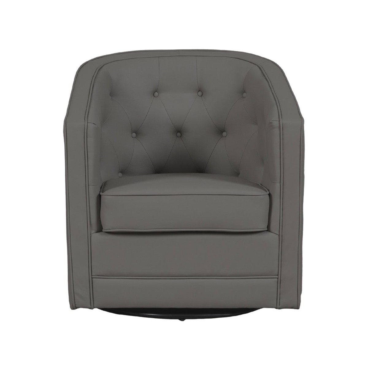 Caddo Swivel Chair [PU Leather] | Titan Chair